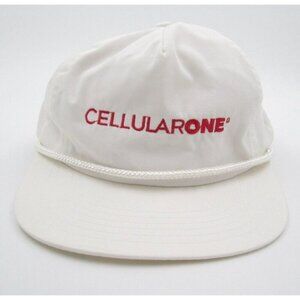 Vintage Cellularone Telephone Embroidered Adjustable Trucker Snapback Hat (A)
